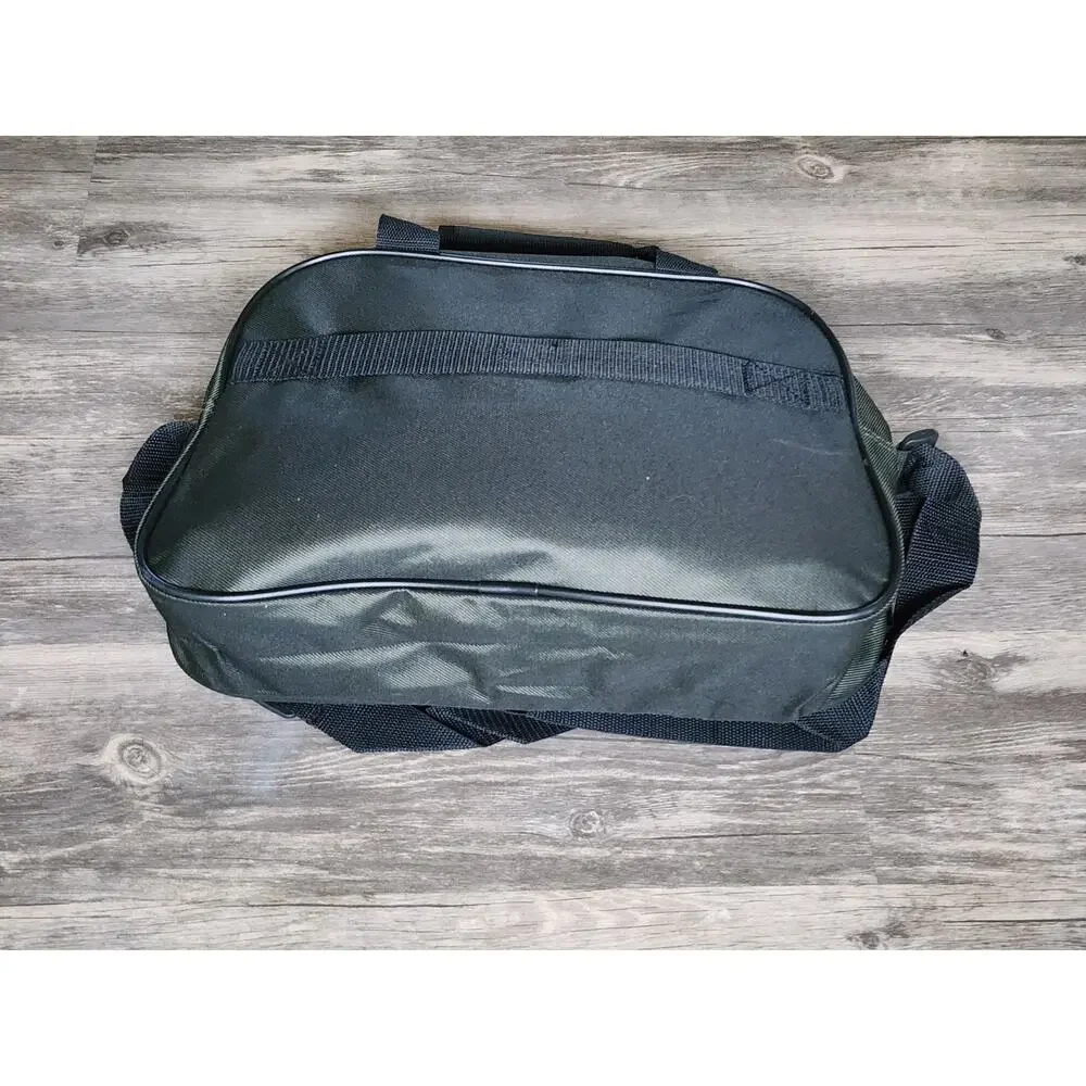Coleman Green & Black Zip Tote Bag Travel Vacation Business School Lunch Box